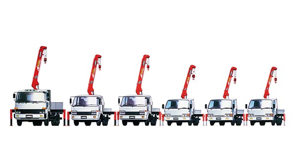 トラック搭載型クレーン「URAシリーズ」発売