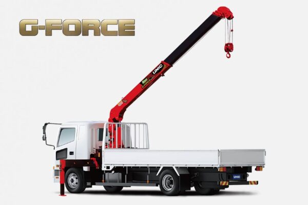 ユニッククレーン 新型G-FORCEを発売 ～高機能制御を標準装備、自動水平アウトリガを新オプション設定～
